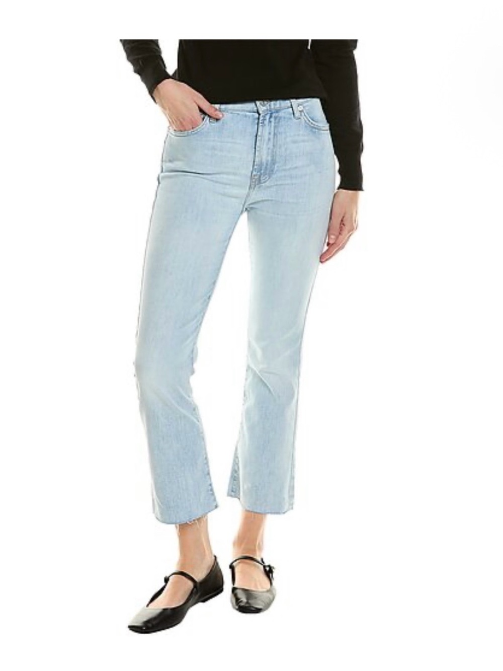 NWT- 7 For All Mankind High Waist Slim Kick Jean - Picture 8 of 8